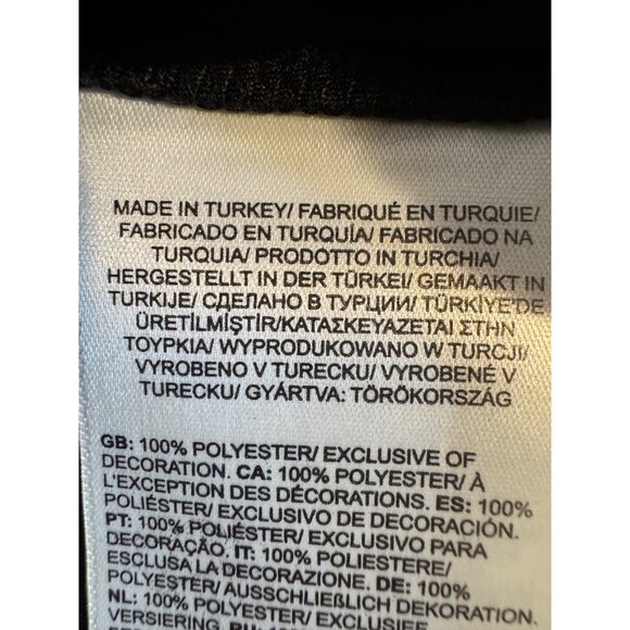 2/$30 The North Face M-L Long-Sleeve Black Pullover Zipper Top - Picture 12 of 15